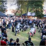 Uczestnicy imprezy Moto Zamczysko 2021